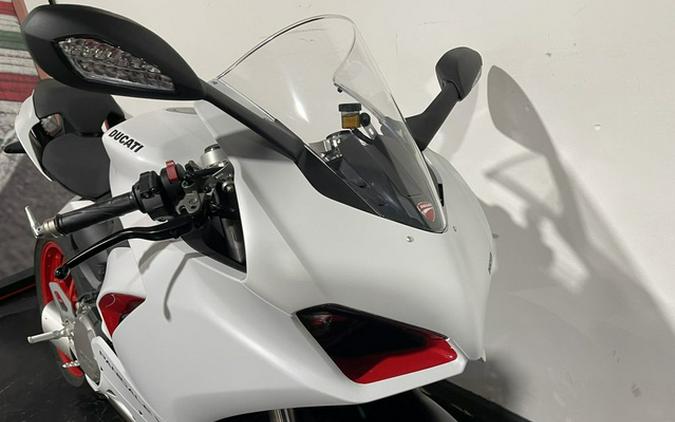 2023 Ducati Panigale V2 White Rosso Livery