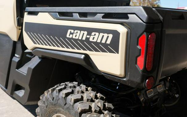 New 2024 CAN-AM DEFENDER MAX LIMITED HD10 DESERT TAN AND TIMELESS BLACK
