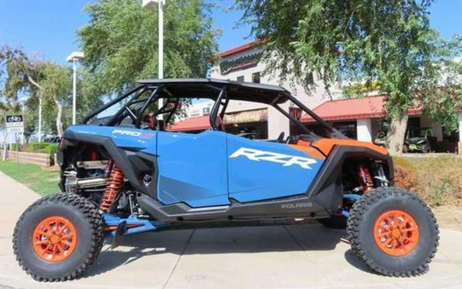 2025 Polaris RZR Pro S 4 Ultimate Orange Burst / Zenith Blue Ultimate