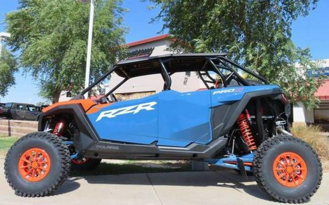 2025 Polaris RZR Pro S 4 Ultimate Orange Burst / Zenith Blue Ultimate