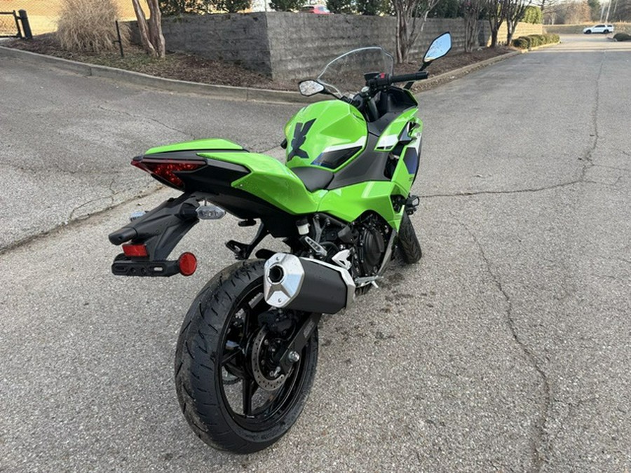 2026 Kawasaki Ninja 500 ABS Metallic Matte Twilight Blue