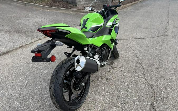 2026 Kawasaki Ninja 500 ABS Metallic Matte Twilight Blue