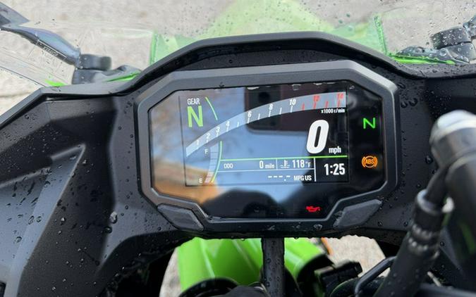 2026 Kawasaki Ninja 500 ABS Metallic Matte Twilight Blue