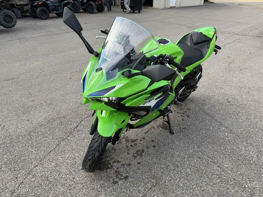 2026 Kawasaki Ninja 500 ABS Metallic Matte Twilight Blue