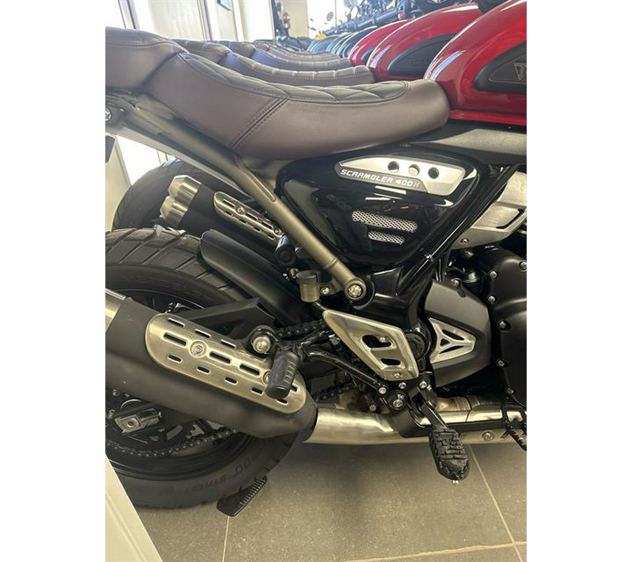 2025 Triumph Scrambler 400 X