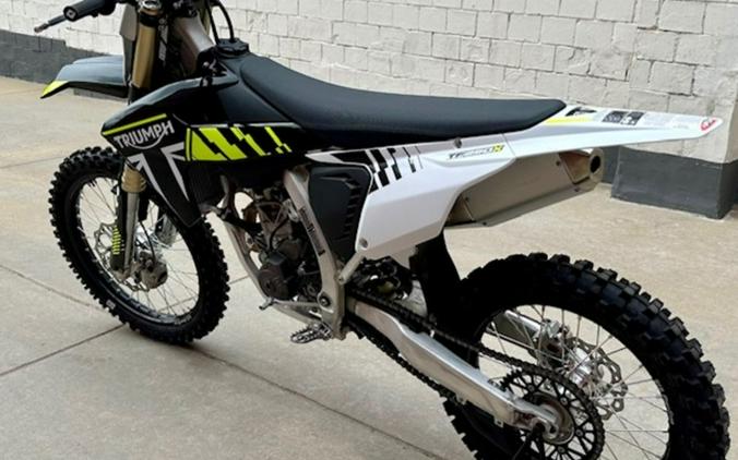 2024 Triumph TF 250-X Racing/Yellow/Black/White