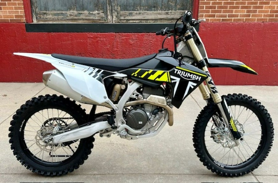 2024 Triumph TF 250-X Racing/Yellow/Black/White