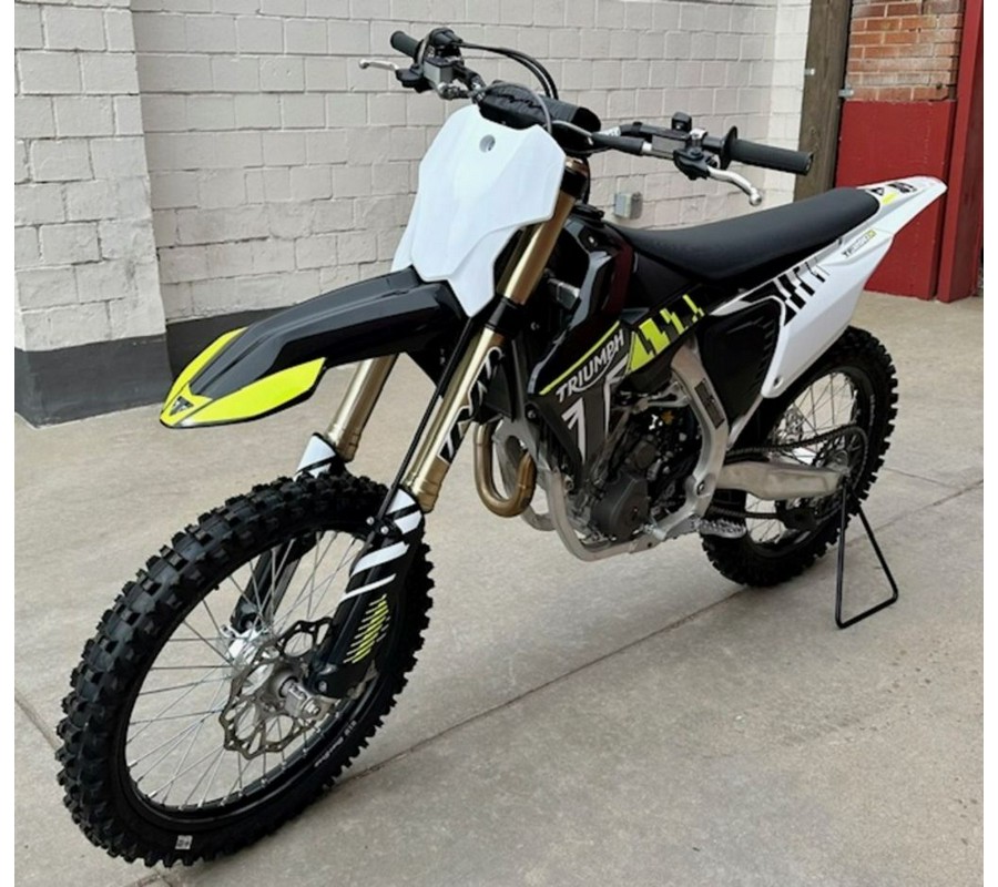 2024 Triumph TF 250-X Racing/Yellow/Black/White