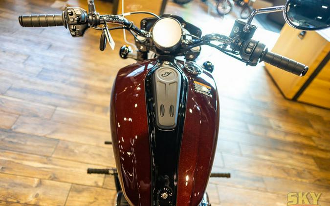 2025 Indian Super Scout Maroon Metallic With Graphics