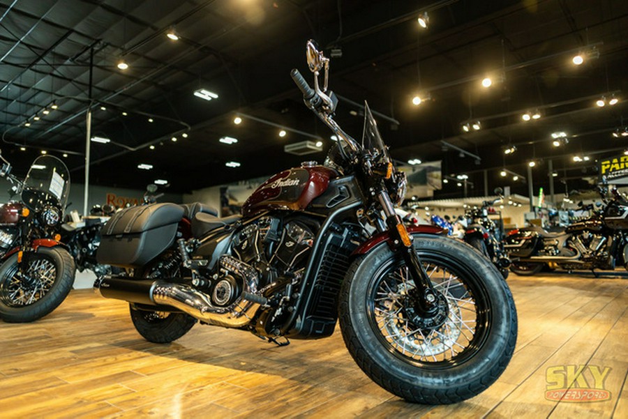 2025 Indian Super Scout Maroon Metallic With Graphics