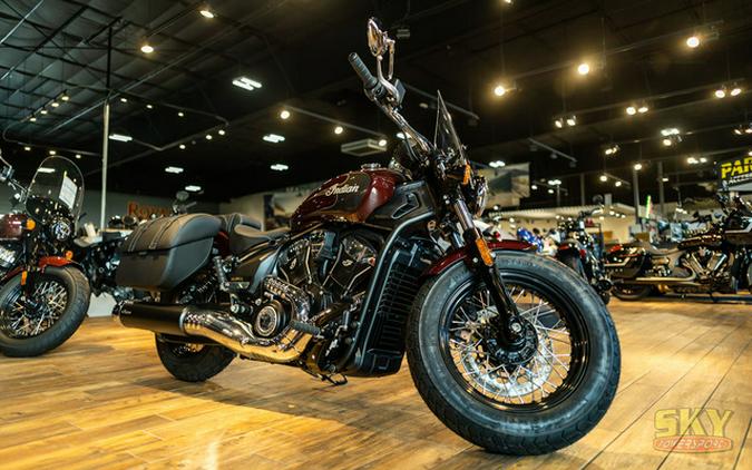 2025 Indian Super Scout Maroon Metallic With Graphics