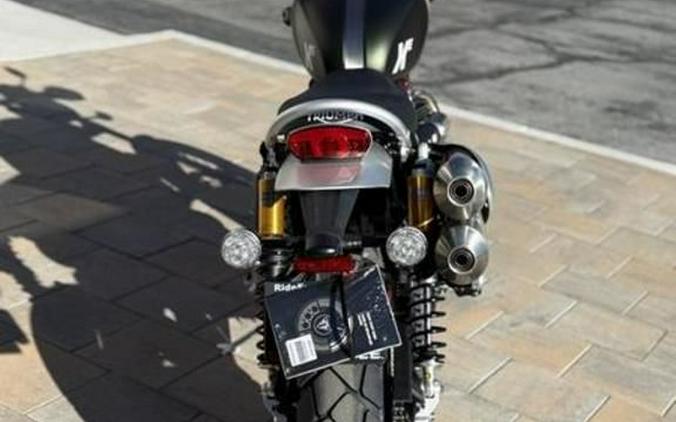 2026 Triumph Scrambler 1200 XE Matte khaki green