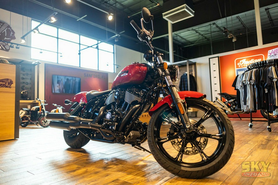 2024 Indian Chief Dark Horse Sunset Red Metallic