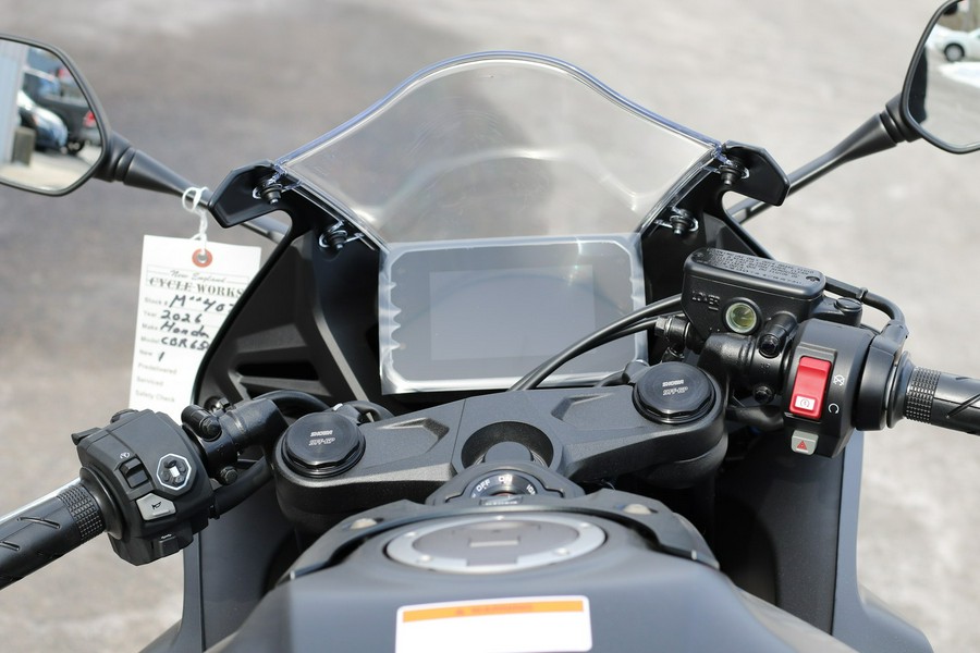 2026 Honda CBR650R E-Clutch