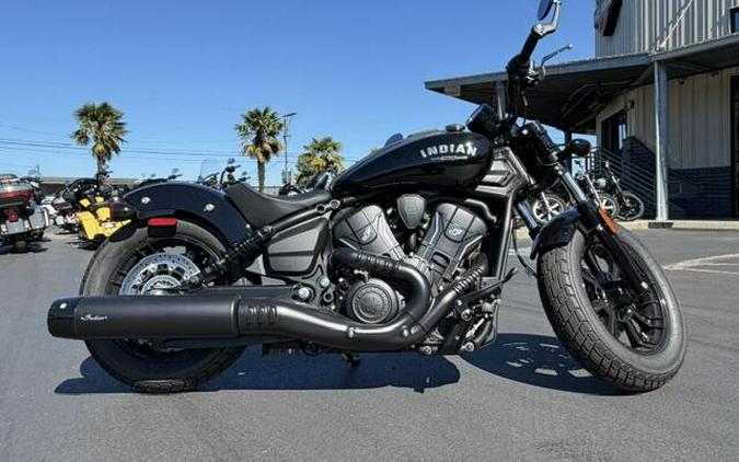 2025 Indian Motorcycle Scout Sixty Bobber Black Metallic