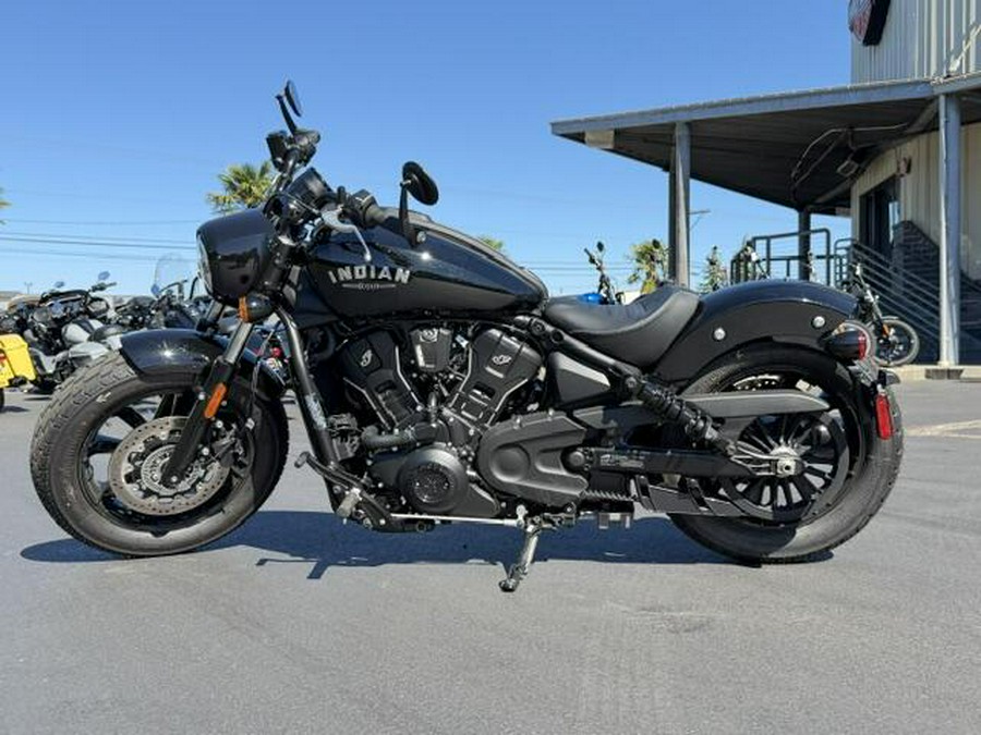 2025 Indian Motorcycle Scout Sixty Bobber Black Metallic