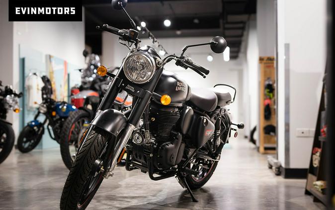 2024 Royal Enfield CLASSIC 350 US&CA DARK STEAL TH BLACK