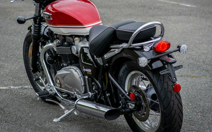 2026 Triumph Bonneville Speedmaster Carnival red