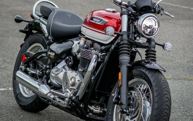 2026 Triumph Bonneville Speedmaster Carnival red