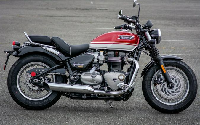 2026 Triumph Bonneville Speedmaster Carnival red