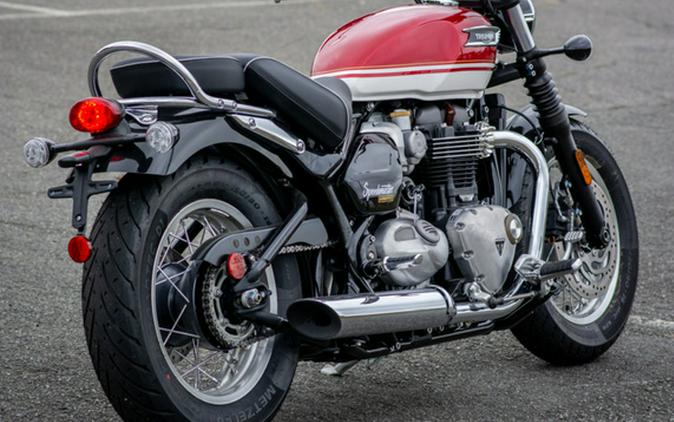 2026 Triumph Bonneville Speedmaster Carnival red