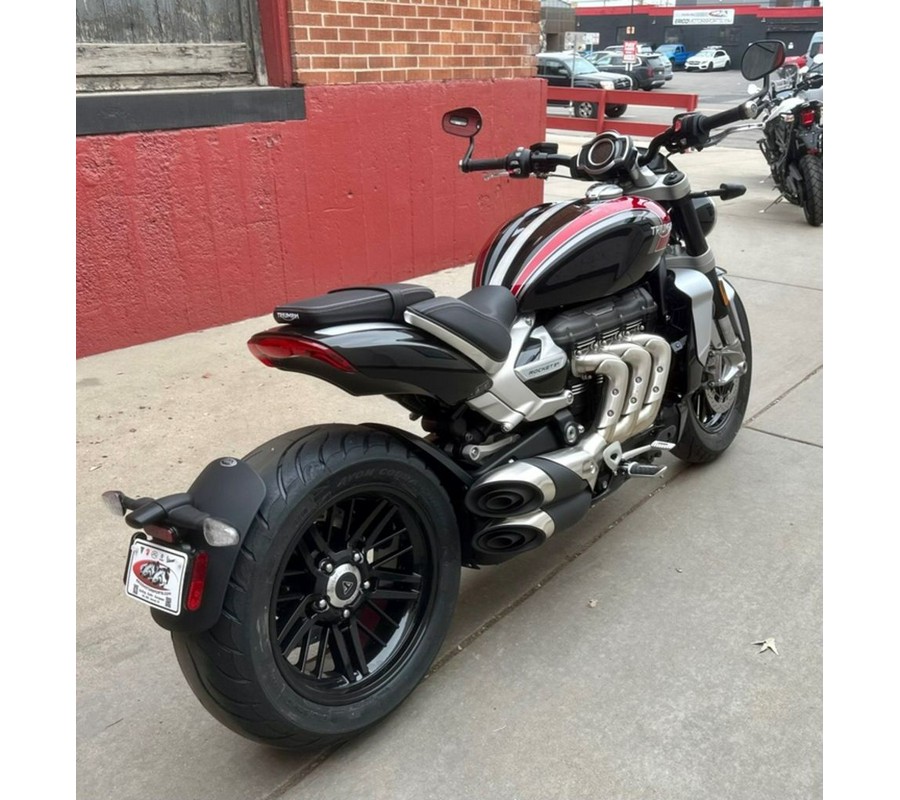 2024 Triumph Rocket 3 R Sapphire Black/Carnival Red/Silver Ice