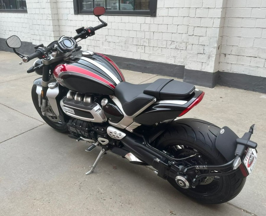 2024 Triumph Rocket 3 R Sapphire Black/Carnival Red/Silver Ice