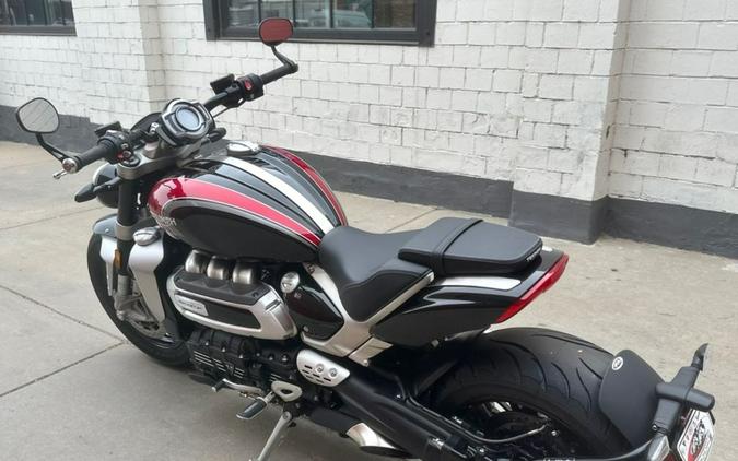 2024 Triumph Rocket 3 R Sapphire Black/Carnival Red/Silver Ice