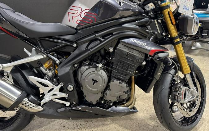 2025 Triumph Speed Triple 1200 RS Granite/Diablo Red