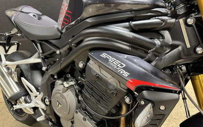 2025 Triumph Speed Triple 1200 RS Granite/Diablo Red