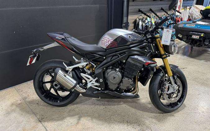 2025 Triumph Speed Triple 1200 RS Granite/Diablo Red