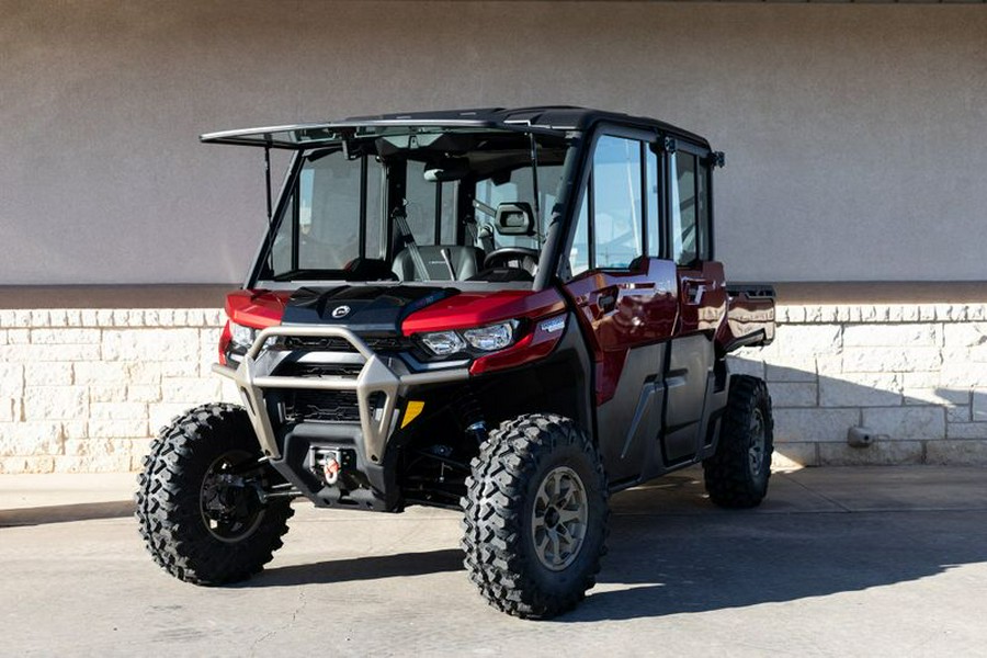 New 2024 CAN-AM DEFENDER MAX LIMITED HD10 FIERY RED