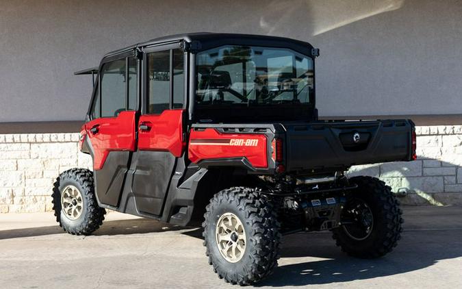 New 2024 CAN-AM DEFENDER MAX LIMITED HD10 FIERY RED