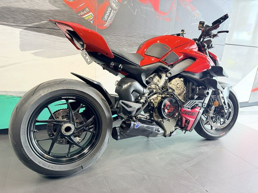 2025 Ducati Streetfighter V4 Ducati Red V4 S Ducati Red