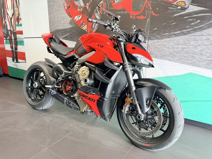 2025 Ducati Streetfighter V4 Ducati Red V4 S Ducati Red