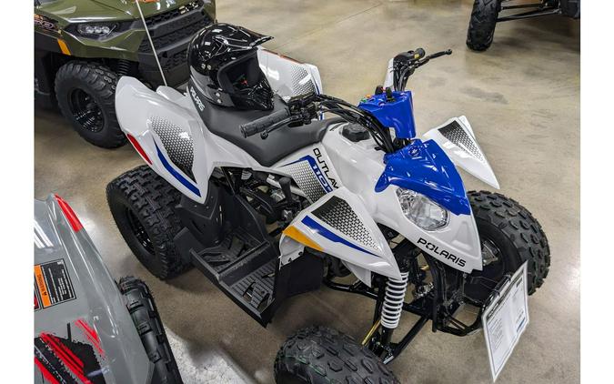 2024 Polaris Industries Outlaw® 110 EFI- WHITE/BLUE