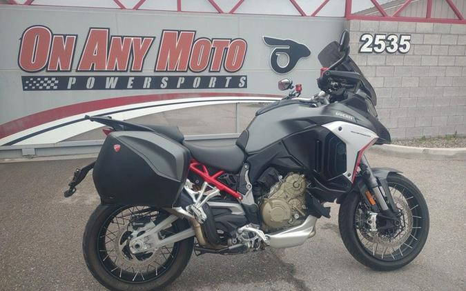 2021 Ducati Multistrada V4S Aviator Grey / Spoked Wheels