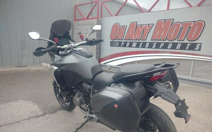 2021 Ducati Multistrada V4S Aviator Grey / Spoked Wheels