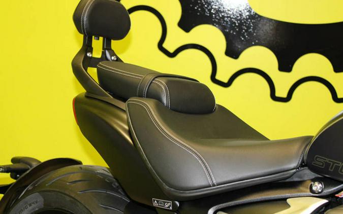 2025 Triumph Rocket 3 Storm GT Matte Sapphire Black and Satin P