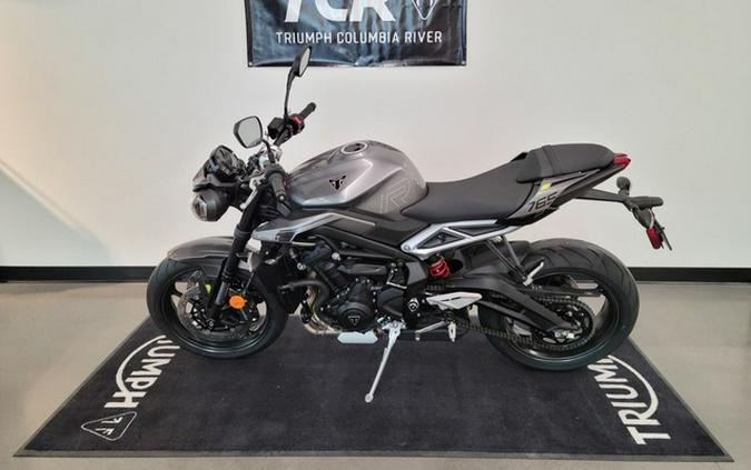 2024 Triumph Street Triple 765 R Silver Ice REET TRIPLE R