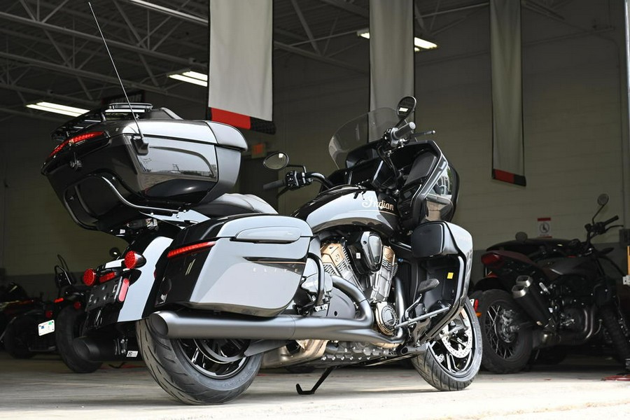 2023 Indian Motorcycle® Pursuit Elite Super Graphite M / Black M w/ SB Accents