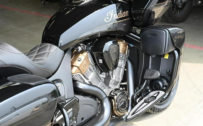 2023 Indian Motorcycle® Pursuit Elite Super Graphite M / Black M w/ SB Accents