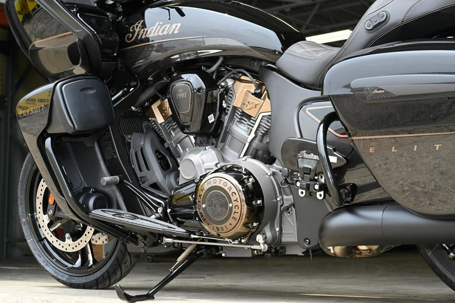 2023 Indian Motorcycle® Pursuit Elite Super Graphite M / Black M w/ SB Accents