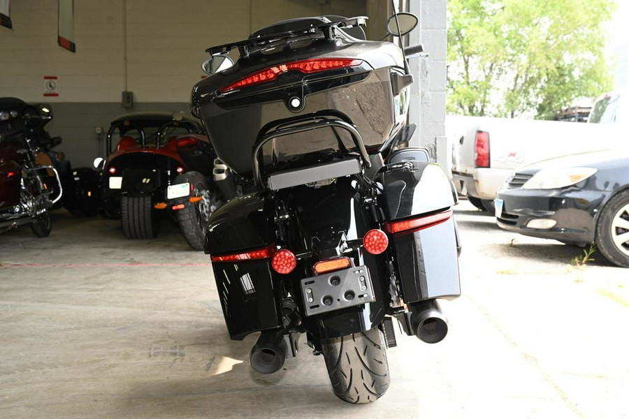 2023 Indian Motorcycle® Pursuit Elite Super Graphite M / Black M w/ SB Accents