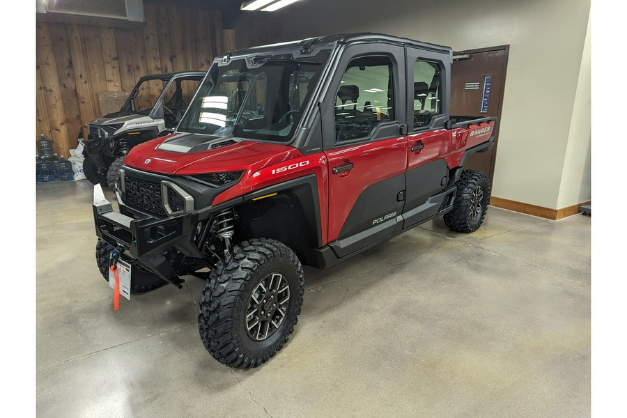 2024 Polaris Industries Ranger Crew XD 1500 Northstar Edition Premium- Sunset Red