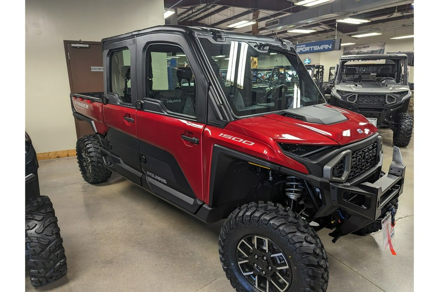 2024 Polaris Industries Ranger Crew XD 1500 Northstar Edition Premium- Sunset Red