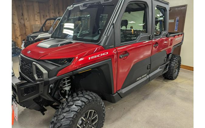 2024 Polaris Industries Ranger Crew XD 1500 Northstar Edition Premium- Sunset Red