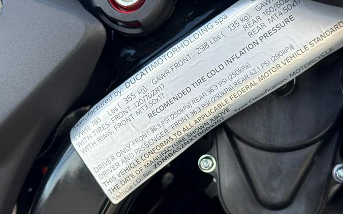 2026 Ducati Hypermotard 698 Mono RVE