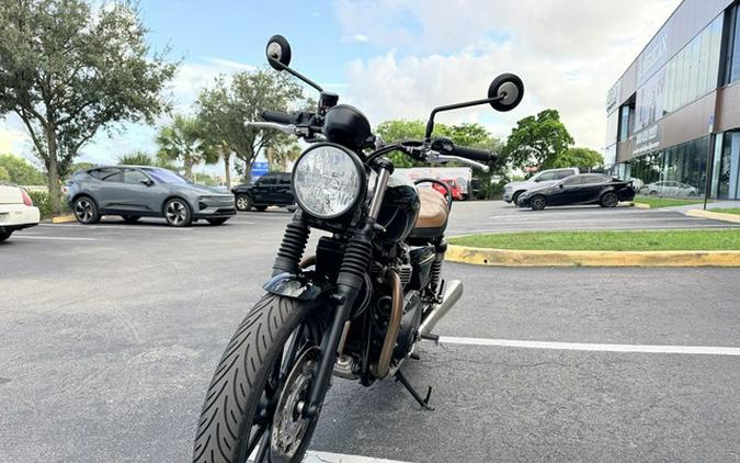 2024 Triumph Speed Twin 900 Competition GreenPhantom Black