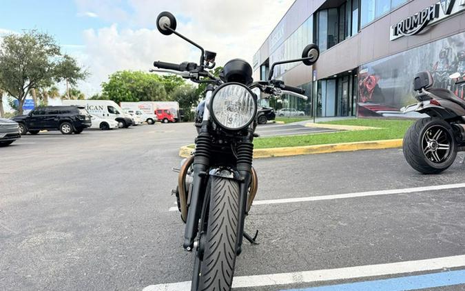 2024 Triumph Speed Twin 900 Competition GreenPhantom Black